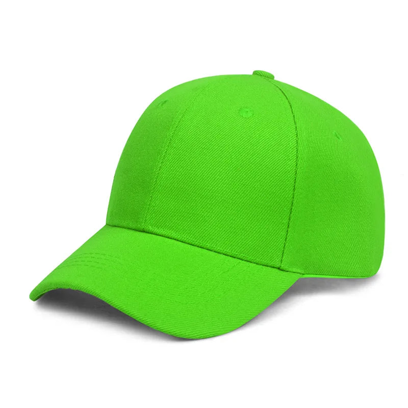 Unisex Baseball Cap im Schlichten Design – Verstellbare Snapback Mütze | Lässige Streetwear & Hip Hop Kappe für Damen & Herren