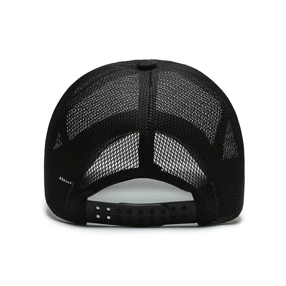 Unisex Atmungsaktive Mesh Baseball Cap – Verstellbare Sonnenkappe mit Duckbill-Schirm | Sommerliche Outdoor Sportmütze für Damen & Herren