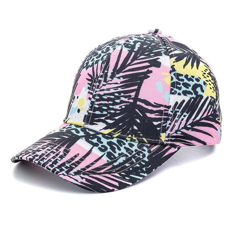 Unisex Baseball Cap mit Tie-Dye-Muster – Bunte Regenbogen Sommermütze | Verstellbare Streetwear Dad Cap für Damen & Herren