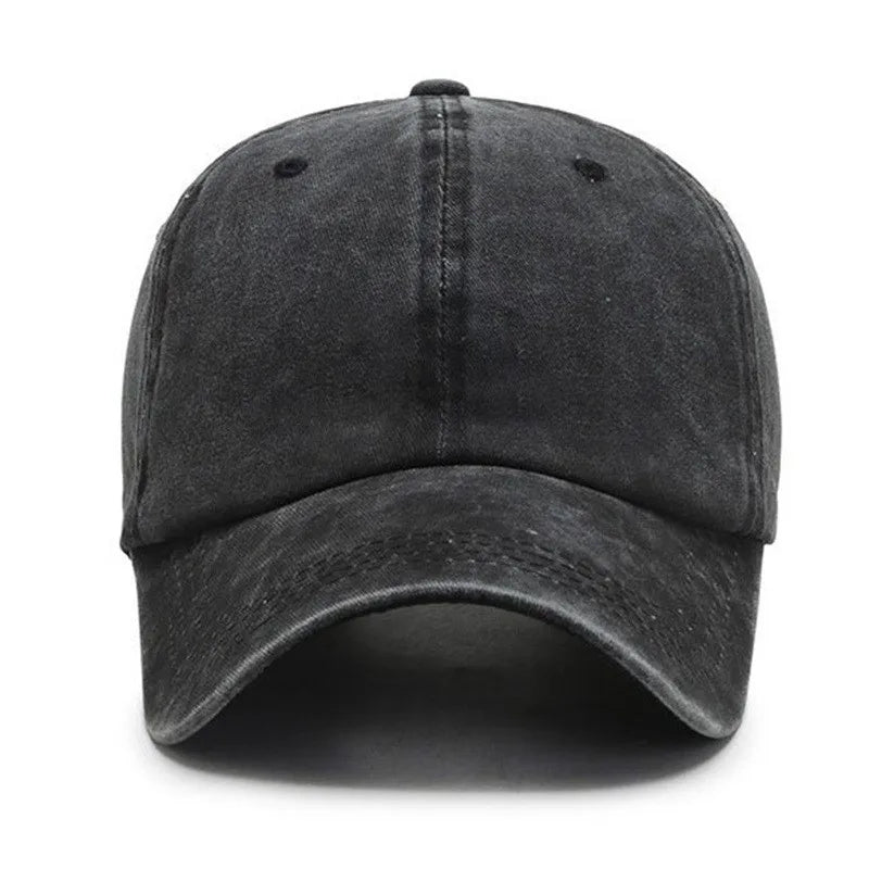 Unisex Baseball Cap in Einfarbigem Design – Verstellbare Snapback Mütze | Modische Streetwear Hip Hop Kappe für Damen & Herren
