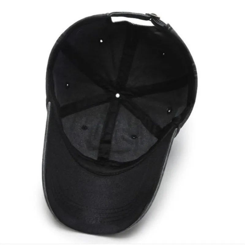 Unisex Baseball Cap in Einfarbigem Design – Verstellbare Snapback Mütze | Modische Streetwear Hip Hop Kappe für Damen & Herren