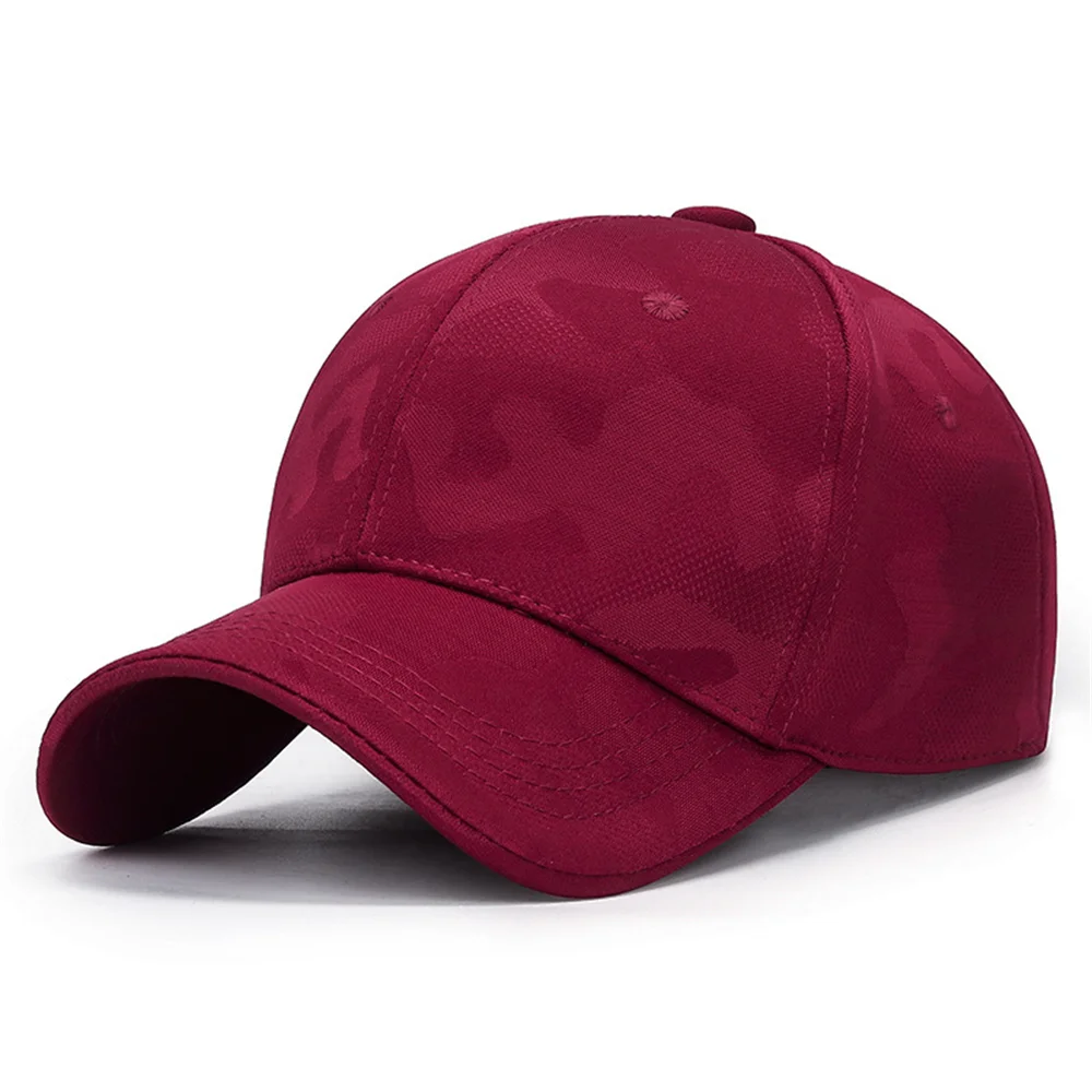 Unisex Camouflage Baseball Cap – Verstellbare Outdoor Golf Mütze | Einfache Sonnenkappe für Frühling & Herbst, Damen & Herren
