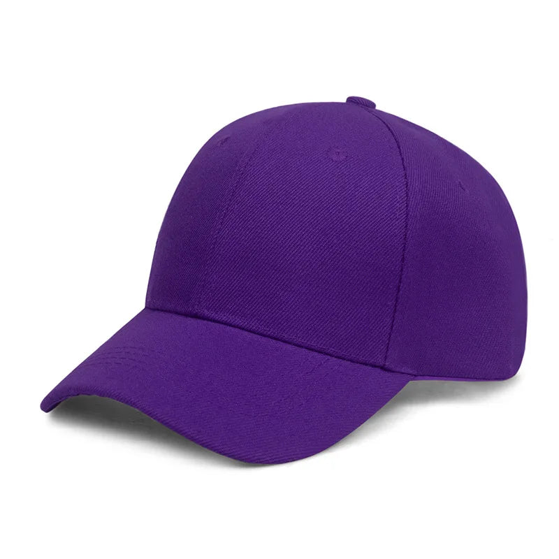 Unisex Baseball Cap im Schlichten Design – Verstellbare Snapback Mütze | Lässige Streetwear & Hip Hop Kappe für Damen & Herren