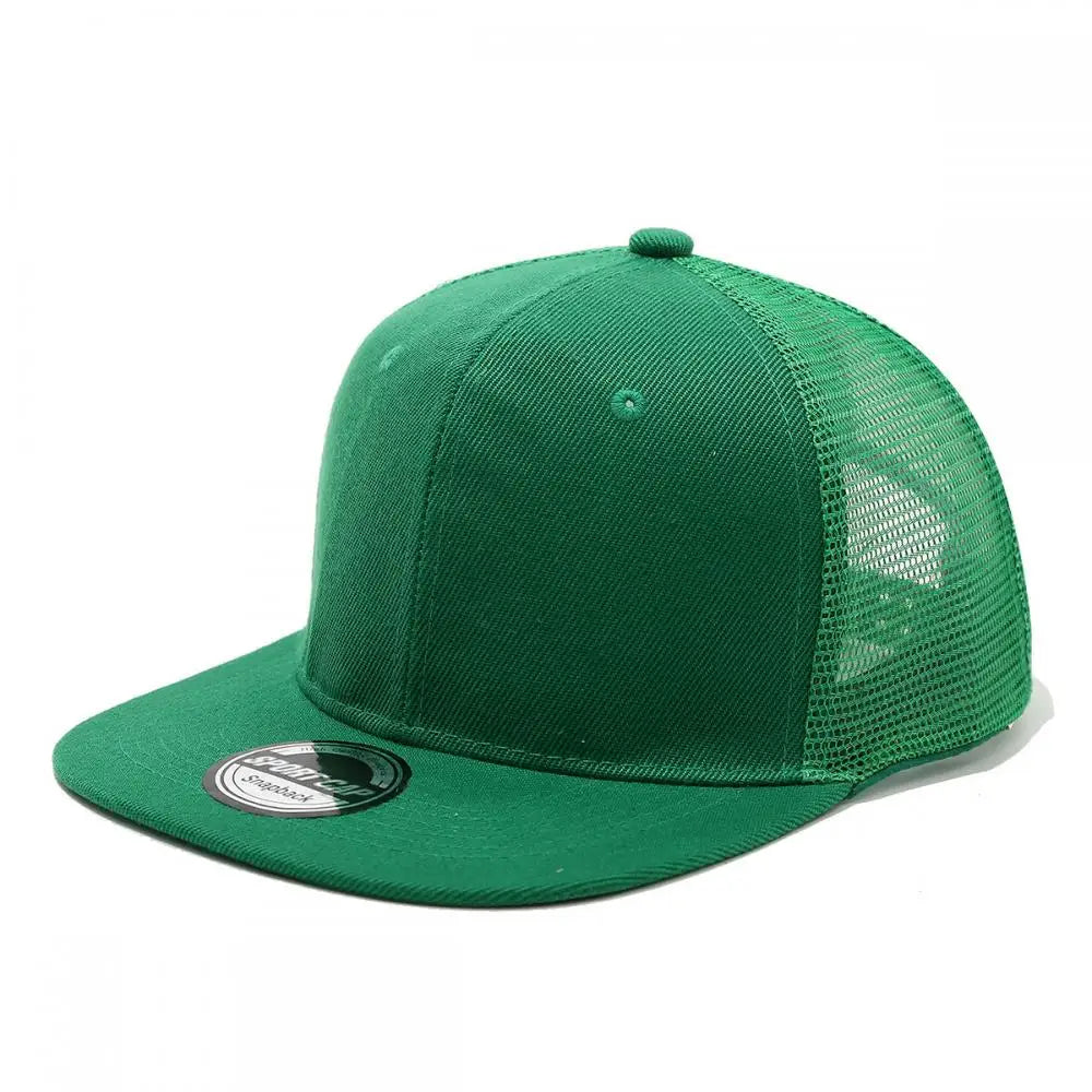 Unisex Schlichte Snapback Baseball Cap – Hochwertige Verstellbare Kappe | Hip Hop & Freizeitmütze für Damen & Herren