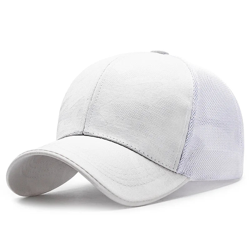 Unisex Camouflage Baseball Cap – Verstellbare Outdoor Golf Mütze | Einfache Sonnenkappe für Frühling & Herbst, Damen & Herren