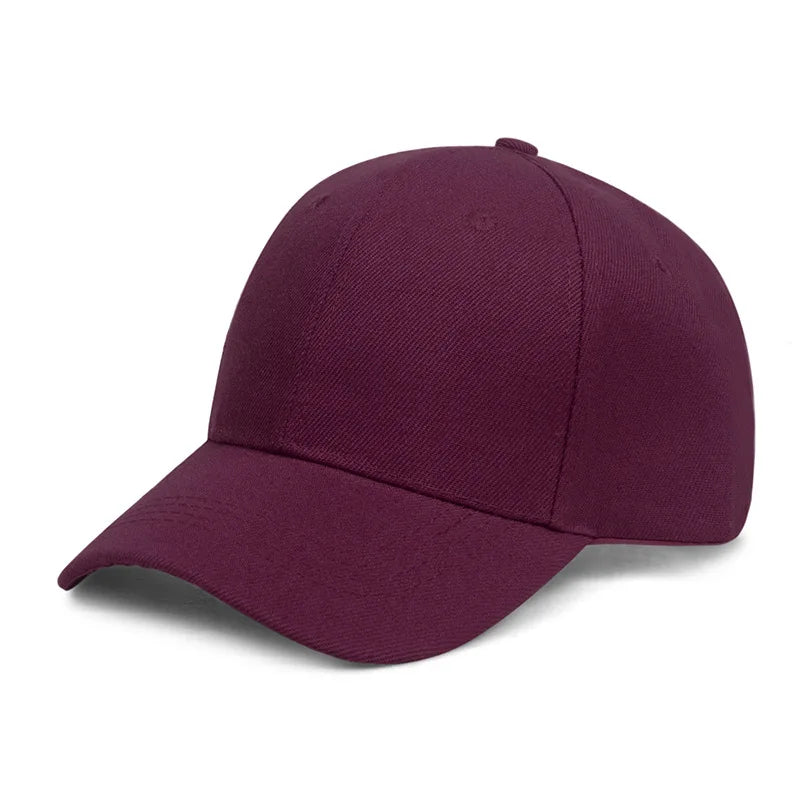 Unisex Baseball Cap im Schlichten Design – Verstellbare Snapback Mütze | Lässige Streetwear & Hip Hop Kappe für Damen & Herren