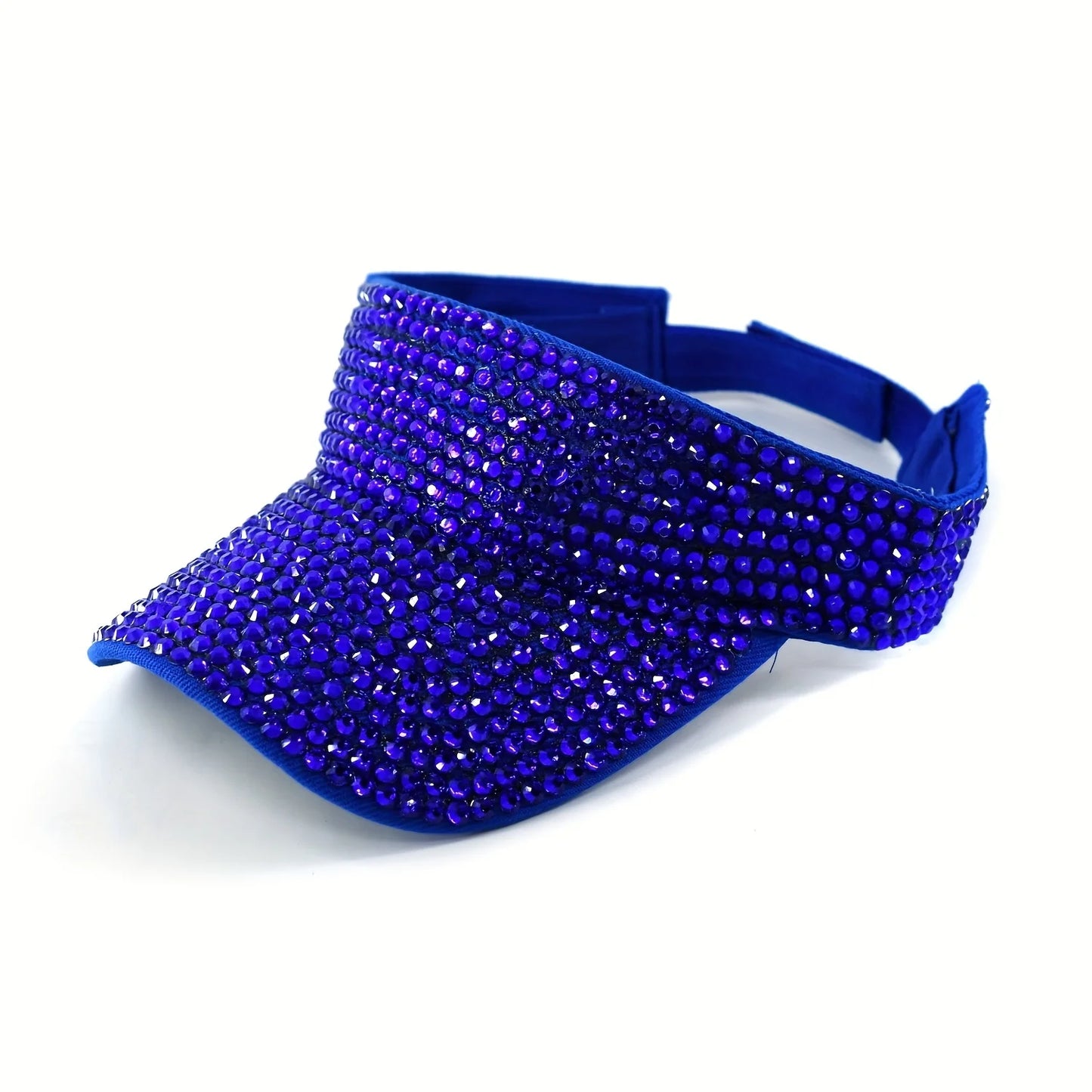 Unisex Baseball Cap mit Glitzer-Strass – Verstellbare Acryl Sonnenmütze | Funkelnde Freizeit- & Party-Kappe für Damen & Herren