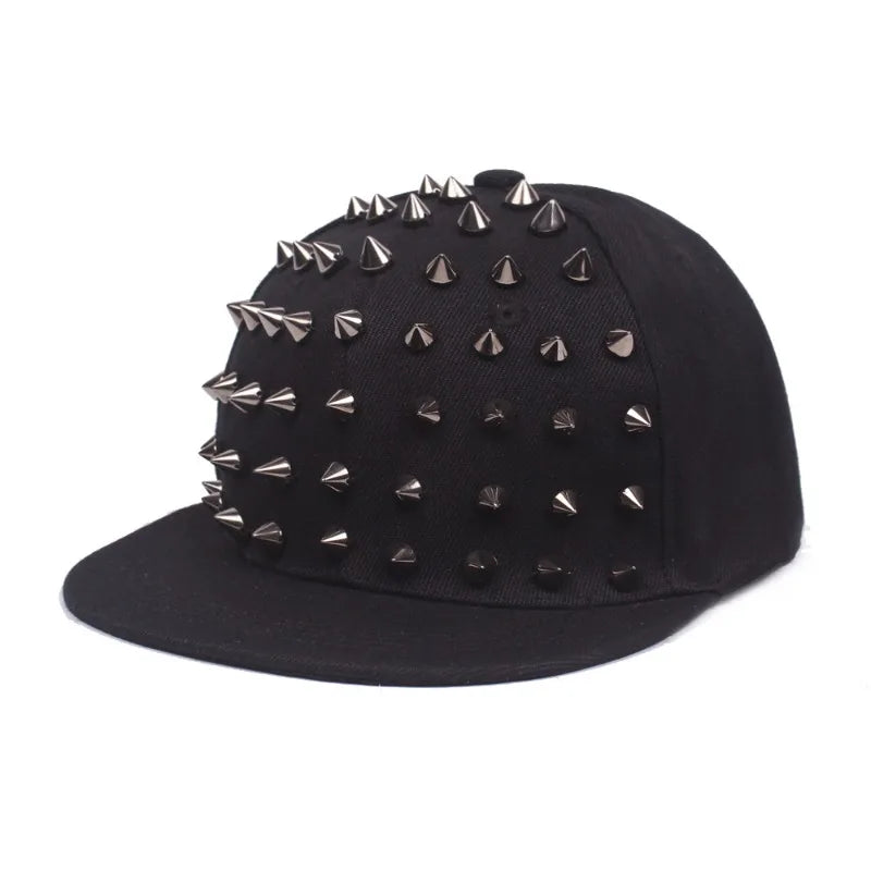 Unisex Baseball Cap mit Nieten und Duckbill-Schirm – Atmungsaktive Schnell-Trocknende Outdoor Mütze | Sonnenschutz & Reisekappe für Damen & Herren
