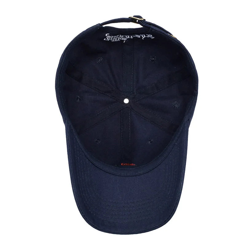 Unisex Baseball Cap mit Rose & Buchstaben-Stickerei – Verstellbare Hip Hop Kappe | Modische Frühling Streetwear Mütze für Damen & Herren