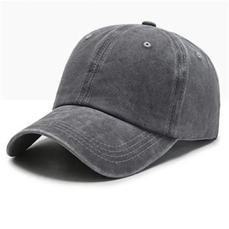 Unisex Baseball Cap in Einfarbigem Design – Verstellbare Snapback Mütze | Modische Streetwear Hip Hop Kappe für Damen & Herren