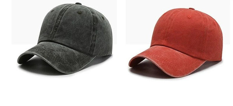 Unisex Baseball Cap in Einfarbigem Design – Verstellbare Snapback Mütze | Modische Streetwear Hip Hop Kappe für Damen & Herren
