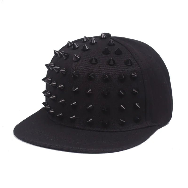 Unisex Baseball Cap mit Nieten und Duckbill-Schirm – Atmungsaktive Schnell-Trocknende Outdoor Mütze | Sonnenschutz & Reisekappe für Damen & Herren