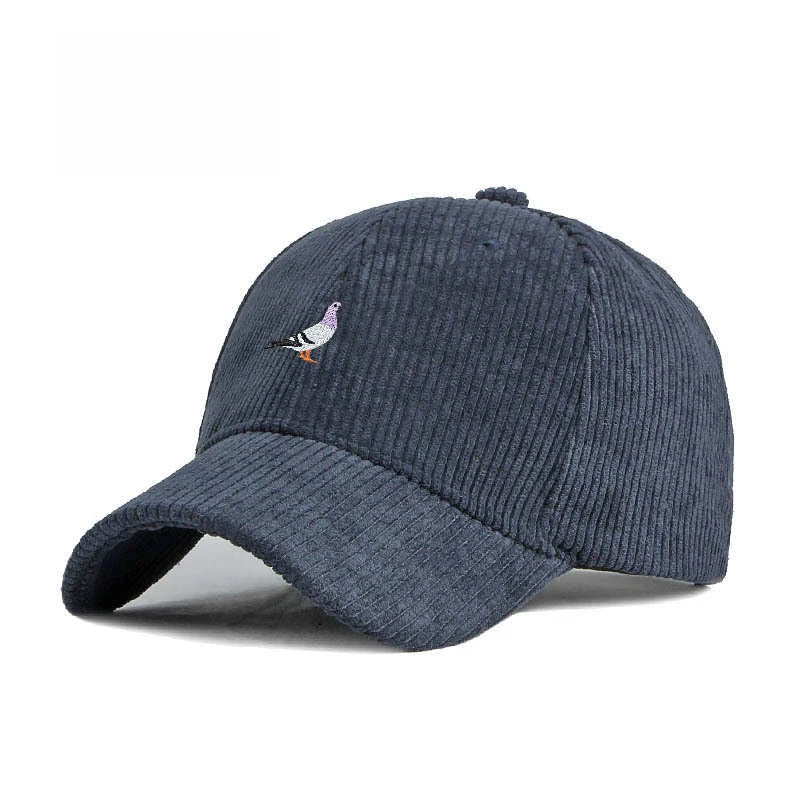 Unisex Baseball Cap mit Tauben-Stickerei – Verstellbare Baumwollkappe | Lässige Alltagsmütze mit Sonnenschutz für Damen & Herren