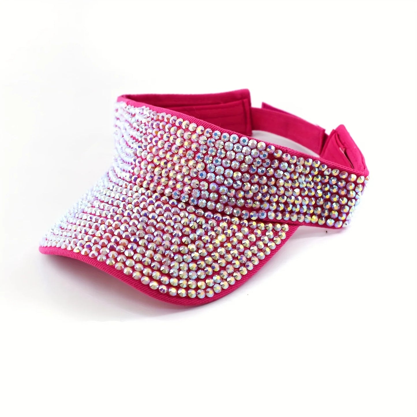 Unisex Baseball Cap mit Glitzer-Strass – Verstellbare Acryl Sonnenmütze | Funkelnde Freizeit- & Party-Kappe für Damen & Herren