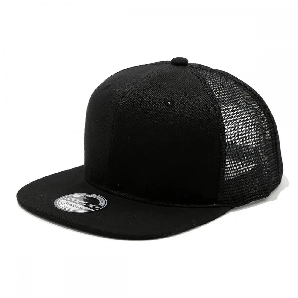 Unisex Schlichte Snapback Baseball Cap – Hochwertige Verstellbare Kappe | Hip Hop & Freizeitmütze für Damen & Herren