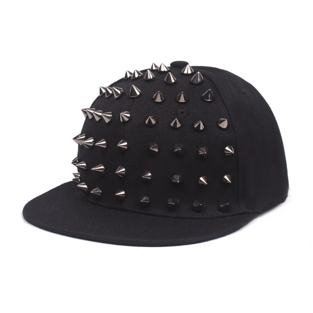 Unisex Baseball Cap mit Nieten und Duckbill-Schirm – Atmungsaktive Schnell-Trocknende Outdoor Mütze | Sonnenschutz & Reisekappe für Damen & Herren