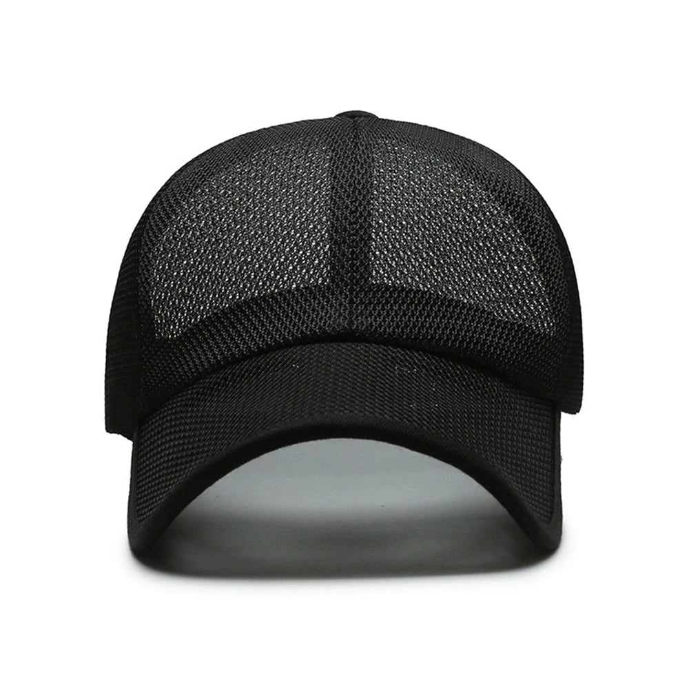 Unisex Atmungsaktive Mesh Baseball Cap – Verstellbare Sonnenkappe mit Duckbill-Schirm | Sommerliche Outdoor Sportmütze für Damen & Herren