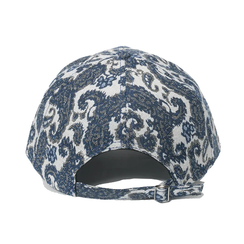 Unisex Baseball Cap mit Paisley-Muster – Verstellbare Größe | Sonnenschutz & Trendy Outdoor Freizeitmütze für Damen & Herren