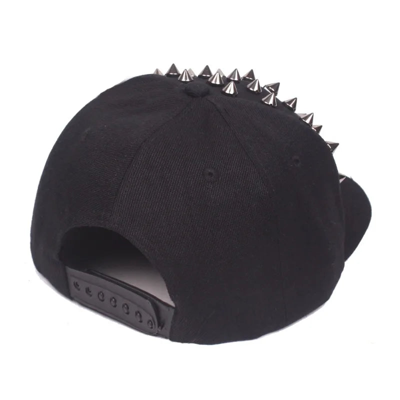 Unisex Baseball Cap mit Nieten und Duckbill-Schirm – Atmungsaktive Schnell-Trocknende Outdoor Mütze | Sonnenschutz & Reisekappe für Damen & Herren