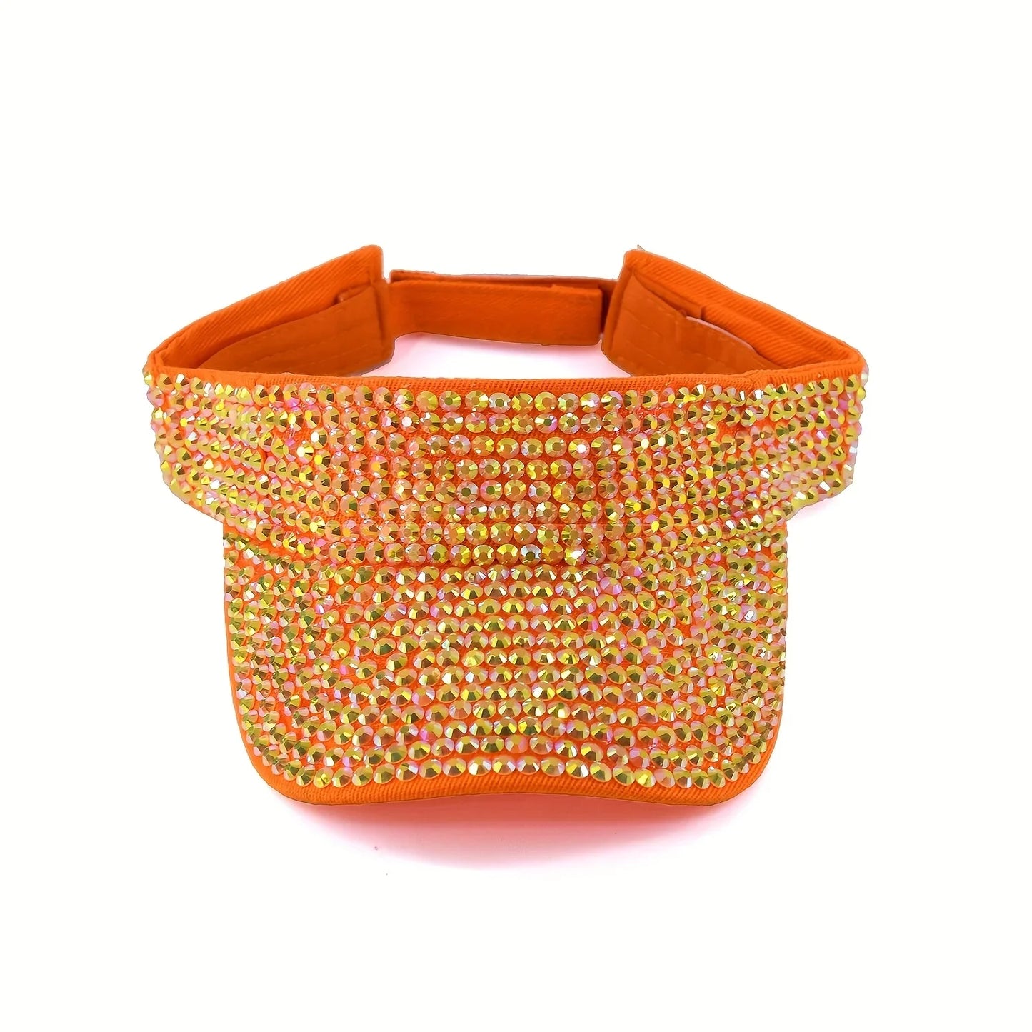 Unisex Baseball Cap mit Glitzer-Strass – Verstellbare Acryl Sonnenmütze | Funkelnde Freizeit- & Party-Kappe für Damen & Herren