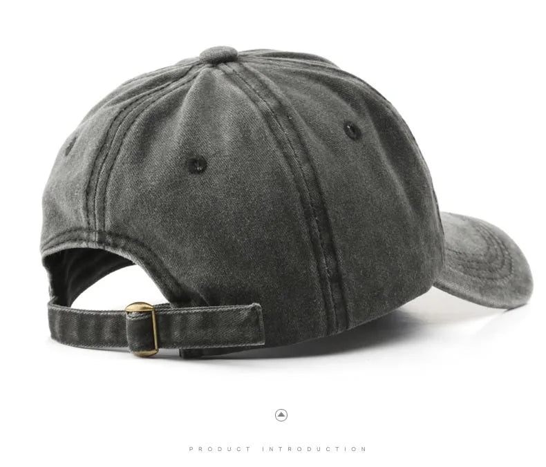 Unisex Baseball Cap mit „Brooklyn“-Stickerei – Verstellbare Baumwollkappe | Retro Streetwear & Hip Hop Mütze für Damen & Herren