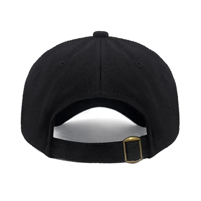 Unisex Baseball Cap mit Pferde-Stickerei – Gewaschene Baumwollkappe im Vintage-Stil | Verstellbare Freizeit- & Golfmütze für Damen & Herren