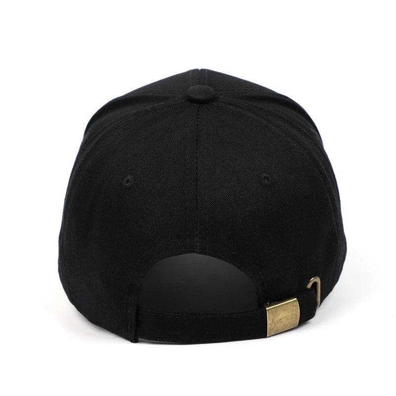Unisex Baseball Cap mit Flamingo-Stickerei – Verstellbare Einfarbige Snapback Mütze | Sommer Sonnenkappe für Damen & Herren